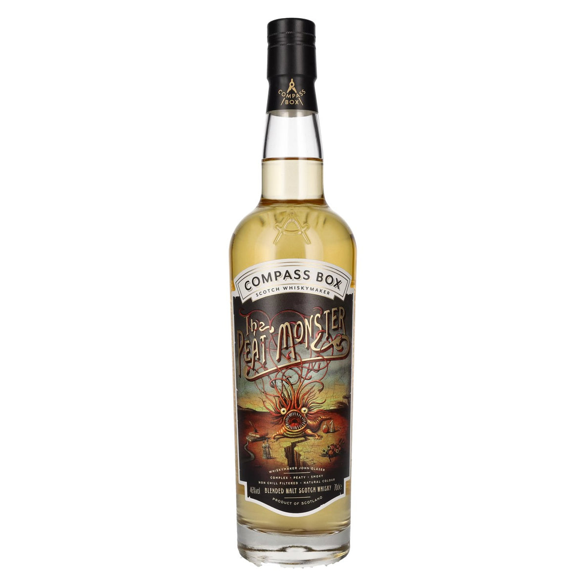 Compass Box THE PEAT MONSTER Blended Malt 46% Vol. 0.7l