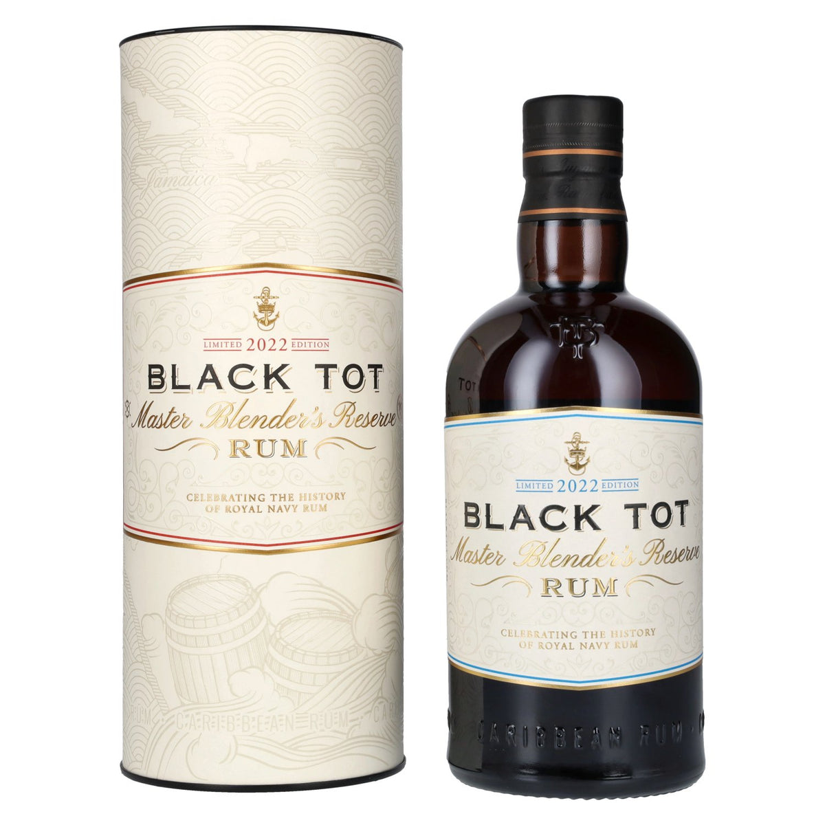 Black Tot Master Blender's Reserve Rum Limited Edition 2022 54,5% Vol. 0,7l in Geschenkbox