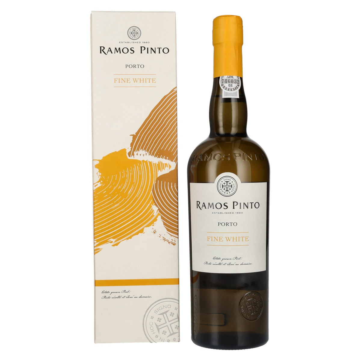 Ramos Pinto Porto Fine White 19% Vol. 0.75L in gift box