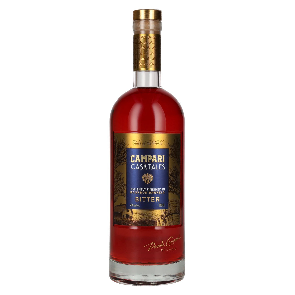 Campari CASK TALES Bitter Bourbon Barrel Finish 25% vol. 1 l