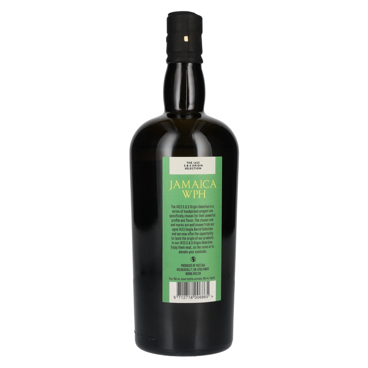 1423 S.B.S JAMAICA WPH Single Origin Rum 2021 57% Vol. 0.7l