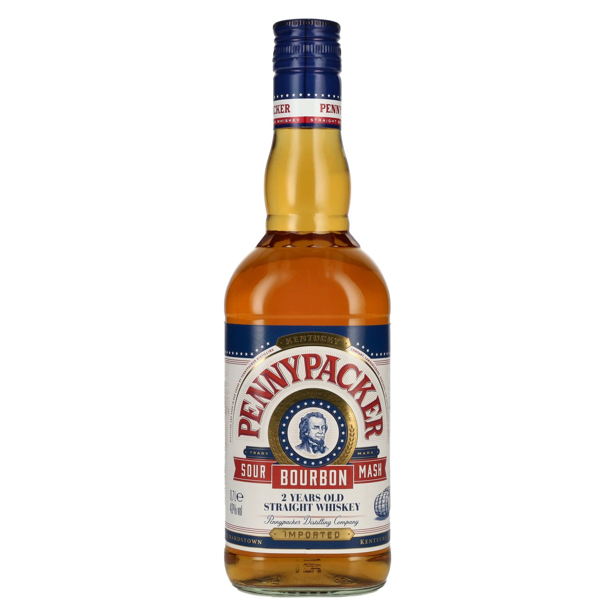 PennyPacker Kentucky Straight Bourbon Whisky 40% ABV 0.7l