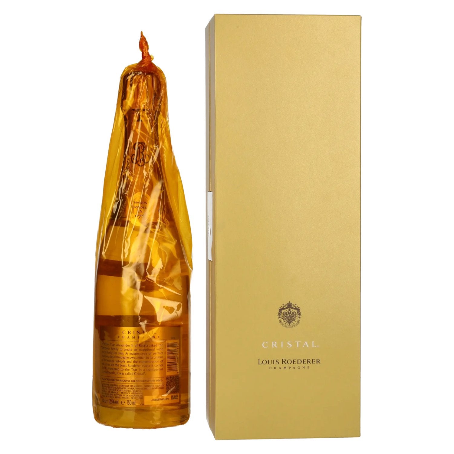 Louis Roederer Champagne CRISTAL 2016 12,5% Vol. 0,75l in Geschenkbox