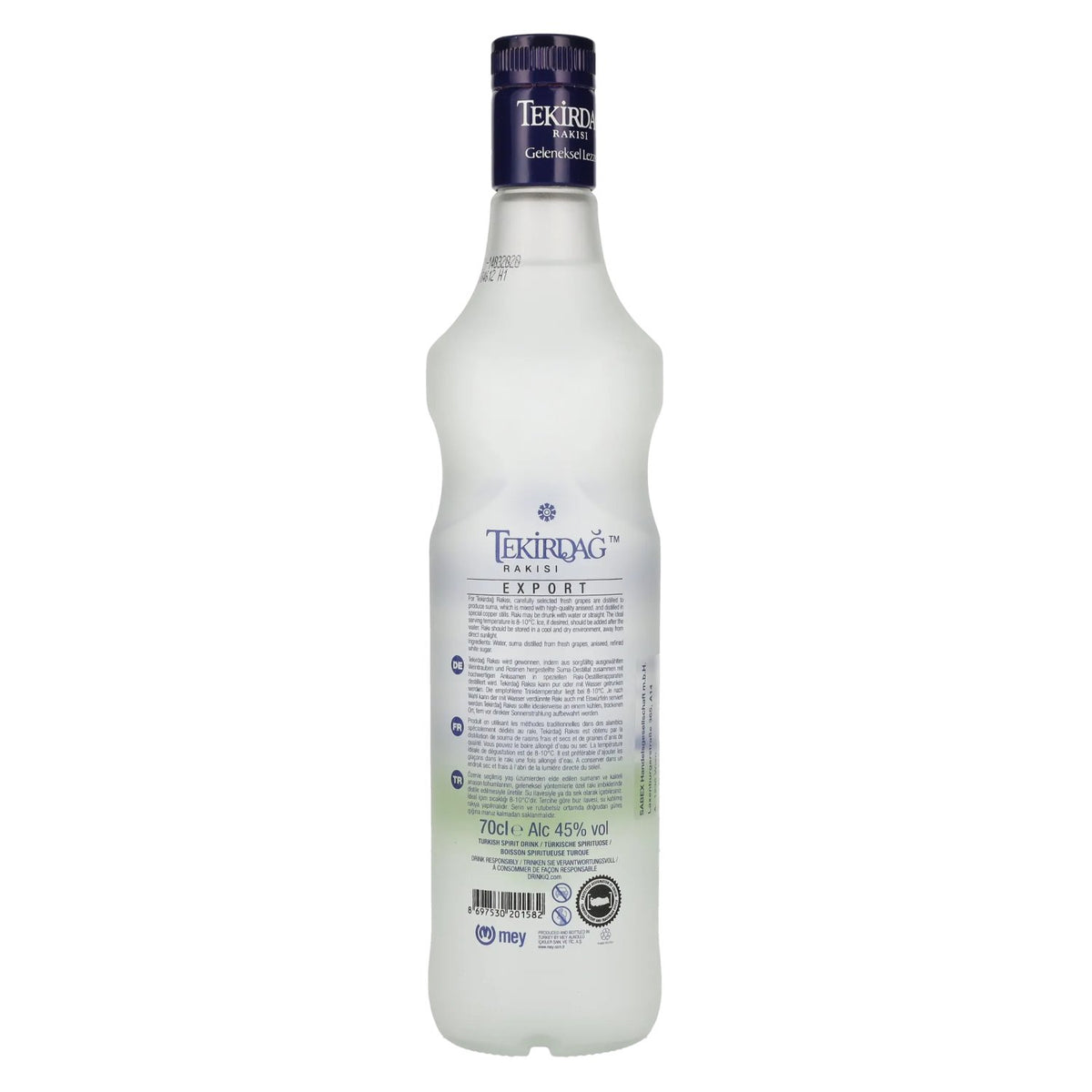 Tekirdag Raki 45% vol. 0.7 l