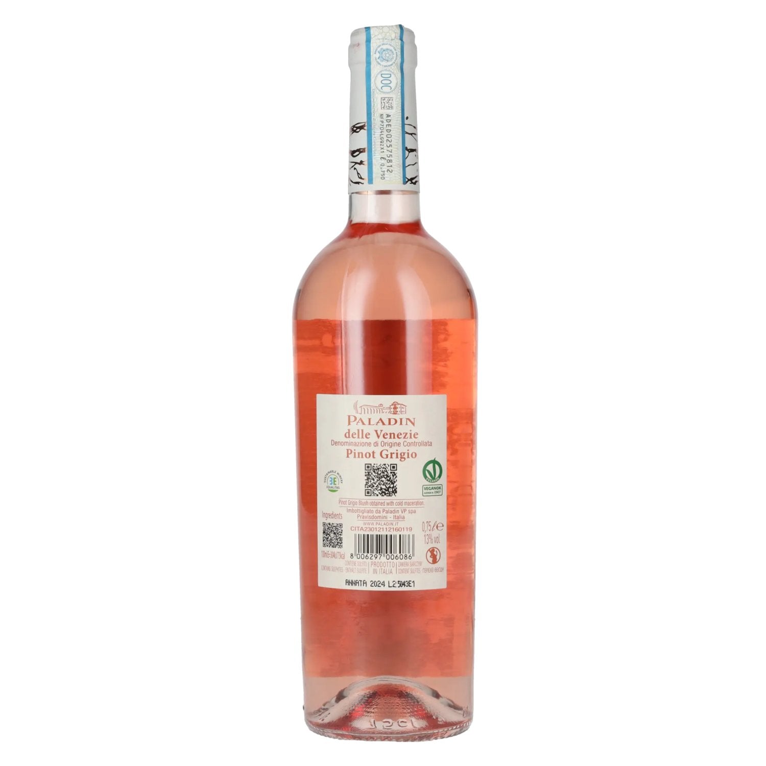 Paladin Pinot Grigio Rosè 2024 13% Vol. 0,75l