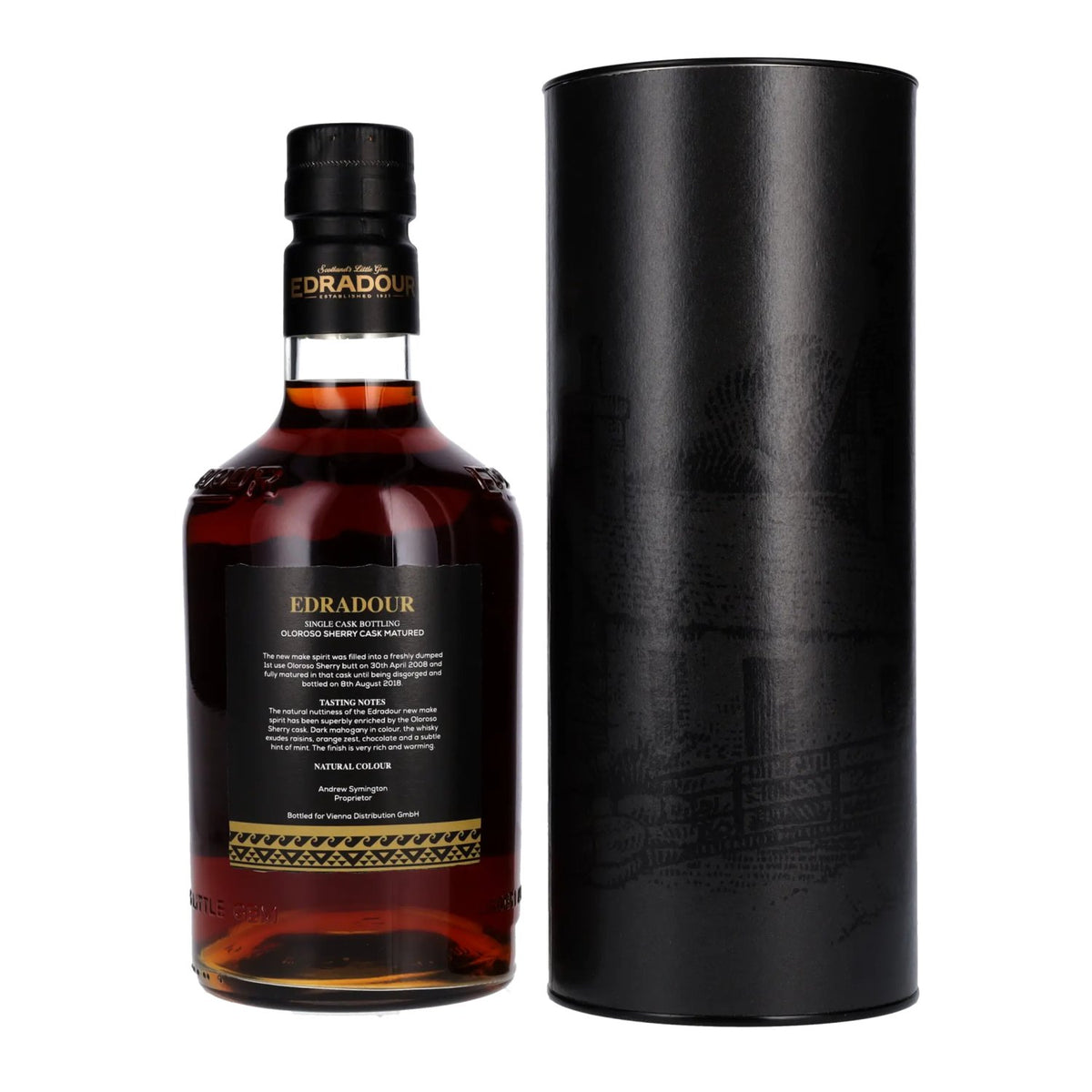 Edradour 10 Years Old HOMAGE TO SAMOA Highland Single Malt 46% Vol. 0.7l in Gift Box