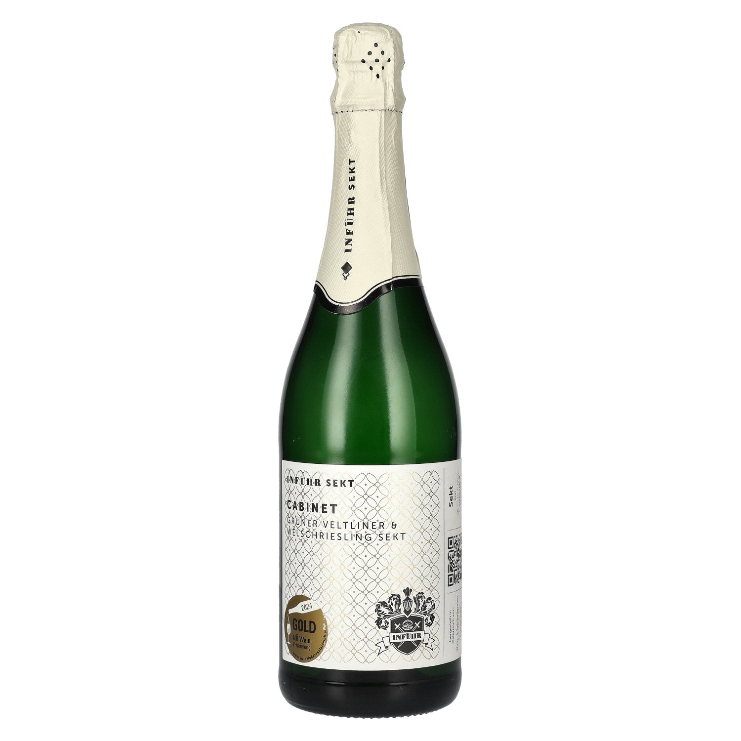 Inführ Sekt Cabinet Grüner Veltliner & Welschriesling Brut 12,5% Vol. 0,75l