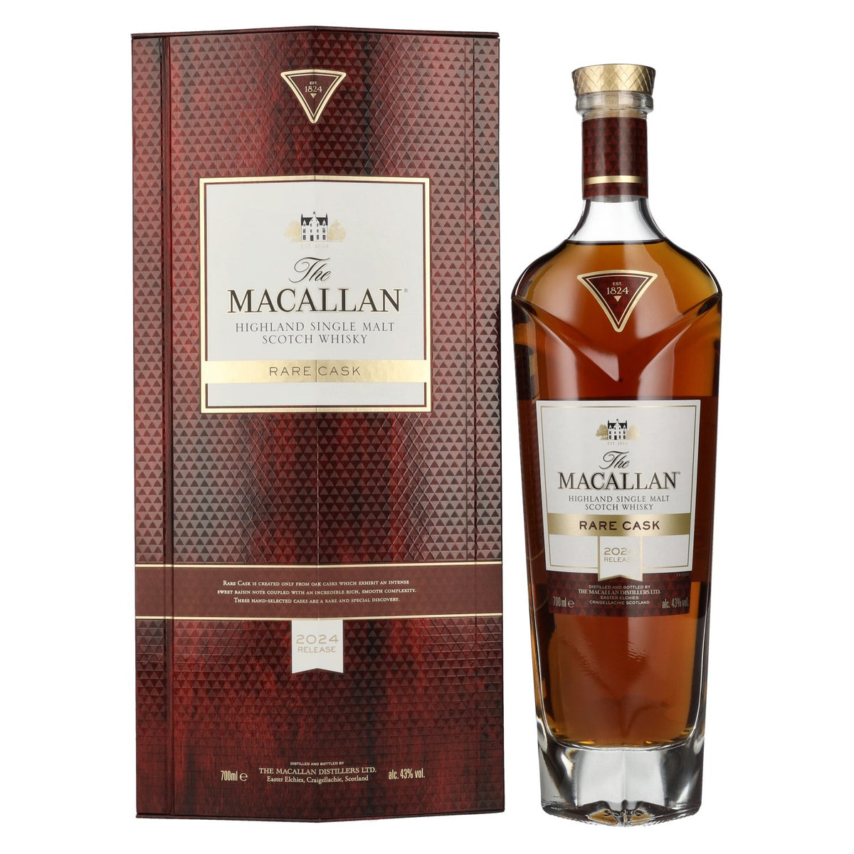 The Macallan Rare Cask Release 2024 43% Vol. 0.7l in Gift Box