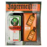 Jägermeister On Pack 34,9% Vol. 0,7l mit 2 Jägermeister Orange 0,02l