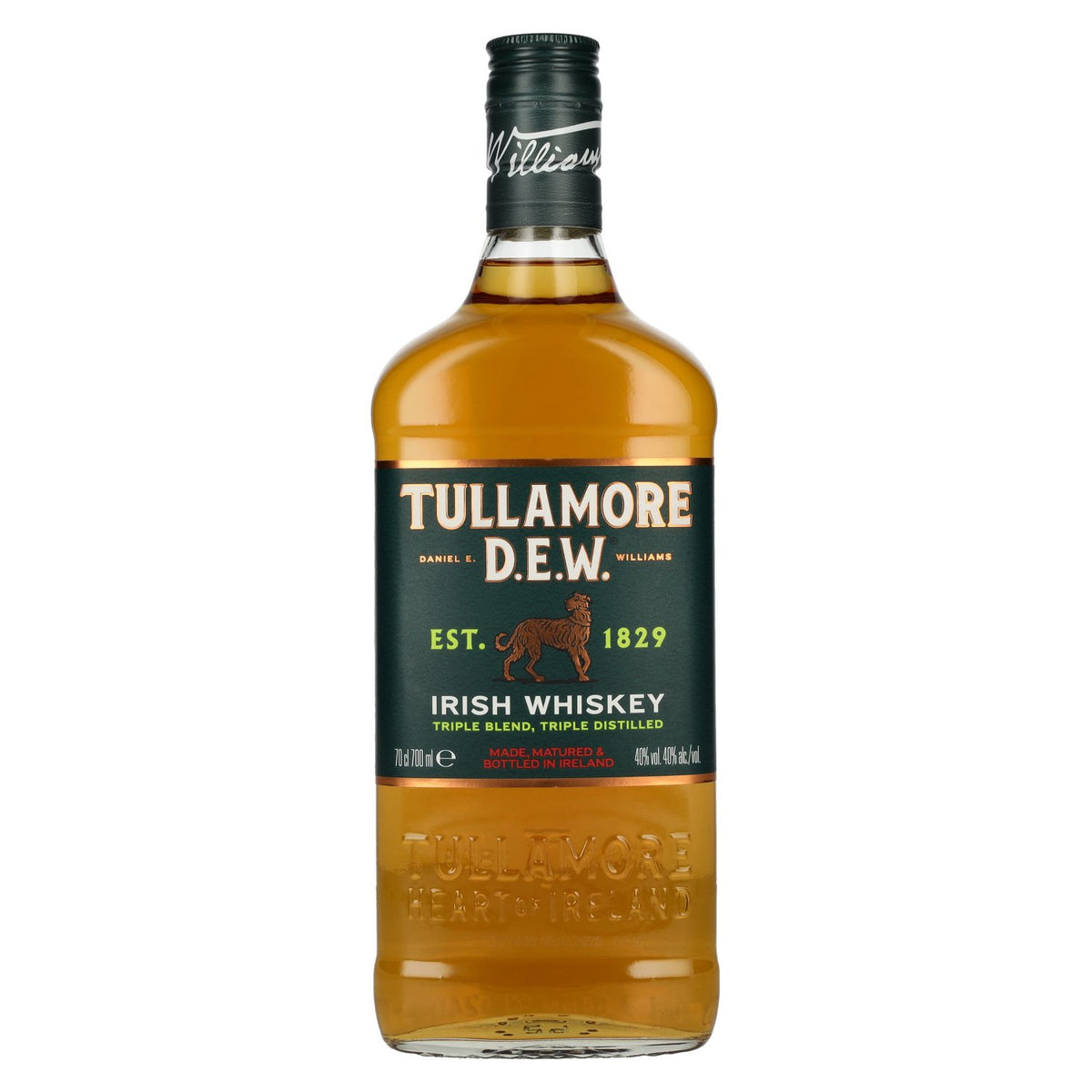 Tullamore D.E.W. Irish Whiskey SQUARE 40% Vol. 0,7l