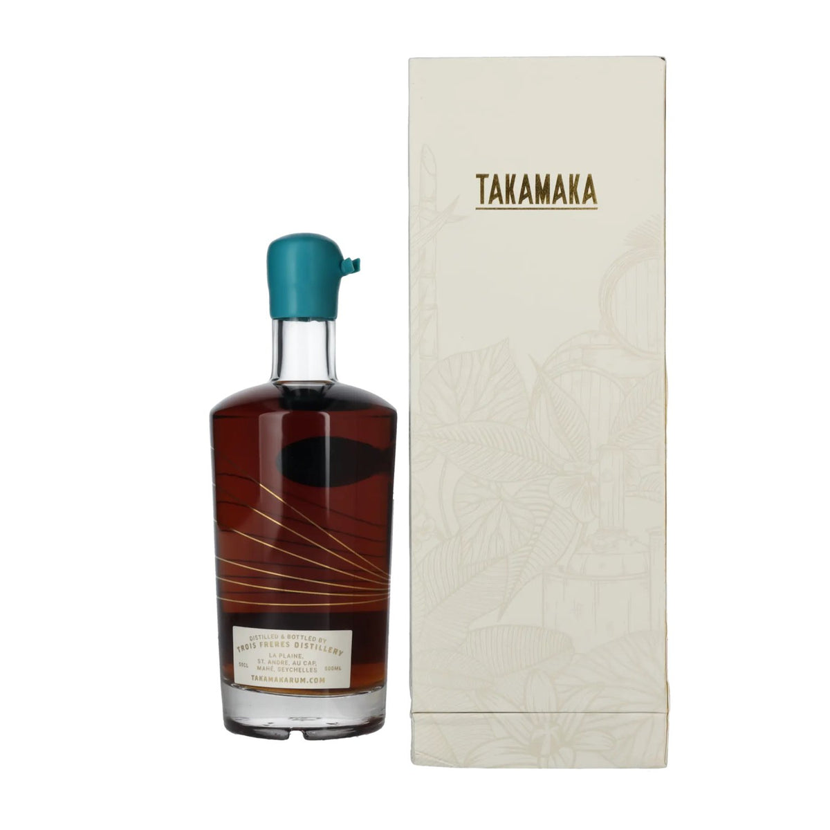 Takamaka LE CLOS EX PALO CORTADO Rum 56.2% Vol. 0.5l in Gift Box