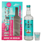 Berliner Luft DER FRISCHE Pfefferminzlikör 18% Vol. 0,7l in Geschenkbox mit 2 Gläsern