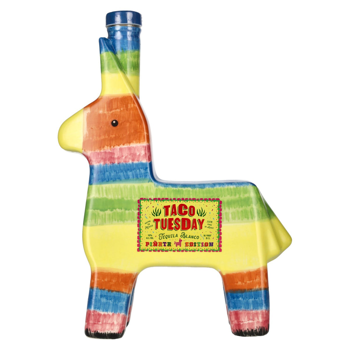 Taco Tuesday Tequila Blanco 100% Agave PIÑATA Edition 40% Vol. 0.7L