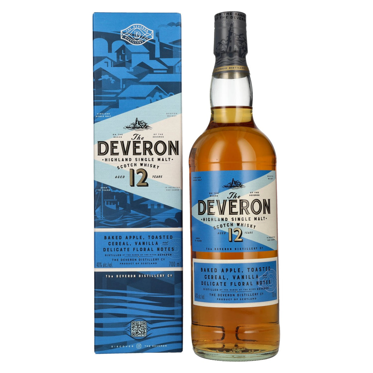 The Deveron 12 Years Old Highland Single Malt 40% Vol. 0,7l in Geschenkbox