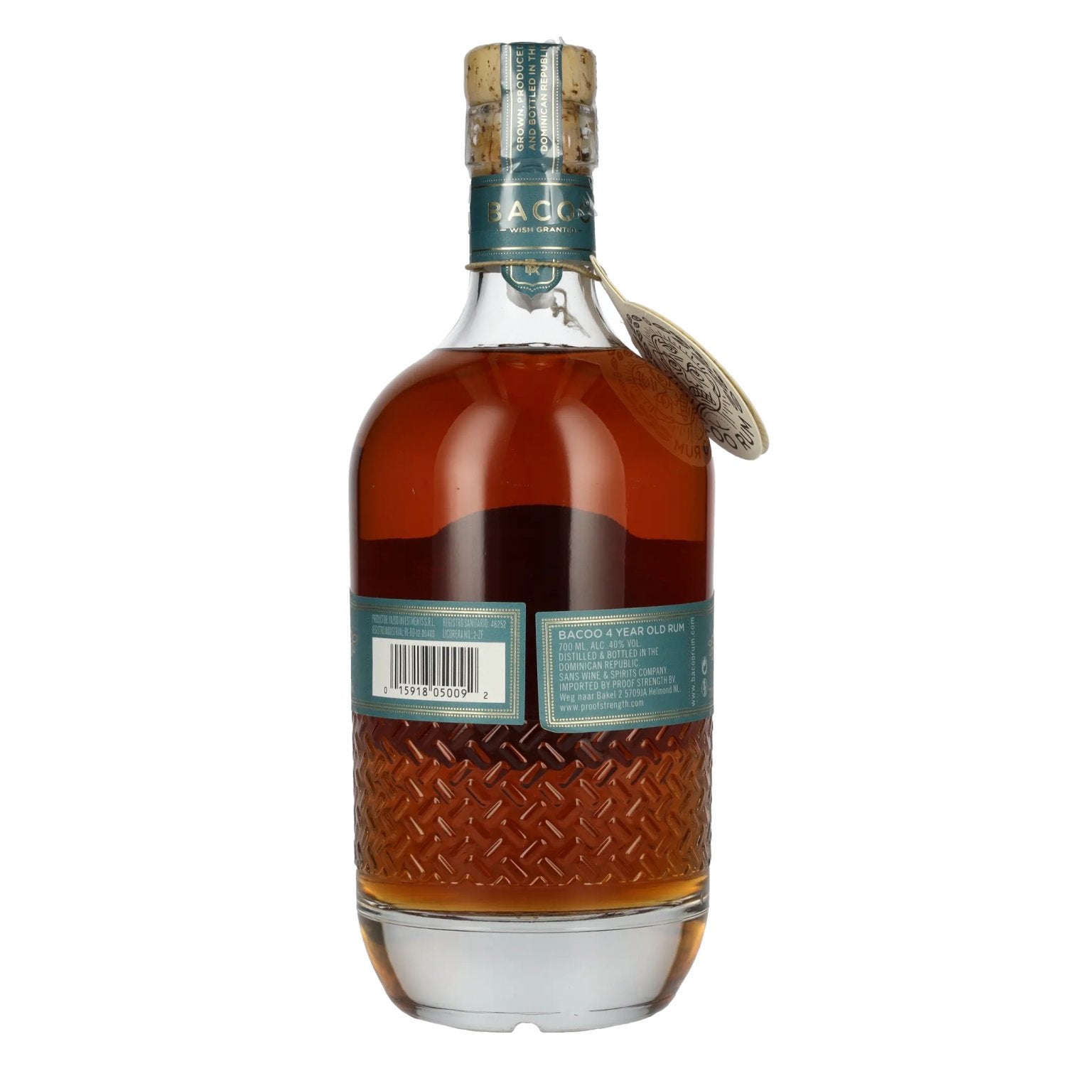 Bacoo 4 Years Old Rum 40% Vol. 0.7l