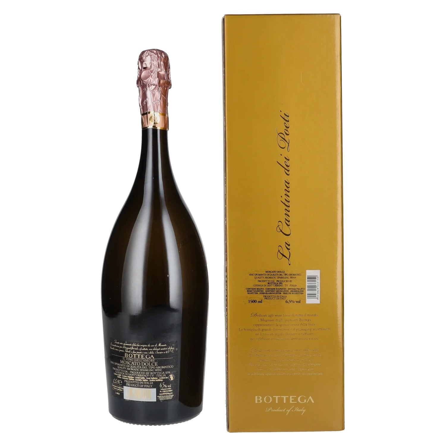 Bottega Petalo Moscato Il Vino dell' Amore 6,5% Vol. 1,5l in Geschenkbox