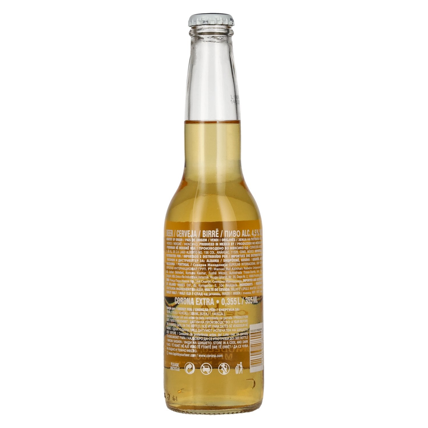 Corona Extra 4.5% ABV 0.355 l