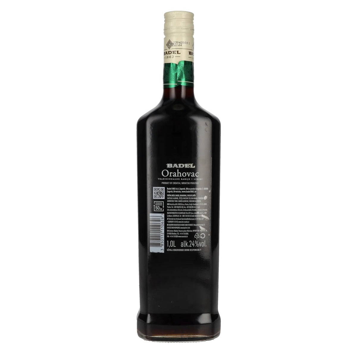 Badel Orahovac Traditional Green Walnut Liqueur 24% vol. 1 litre