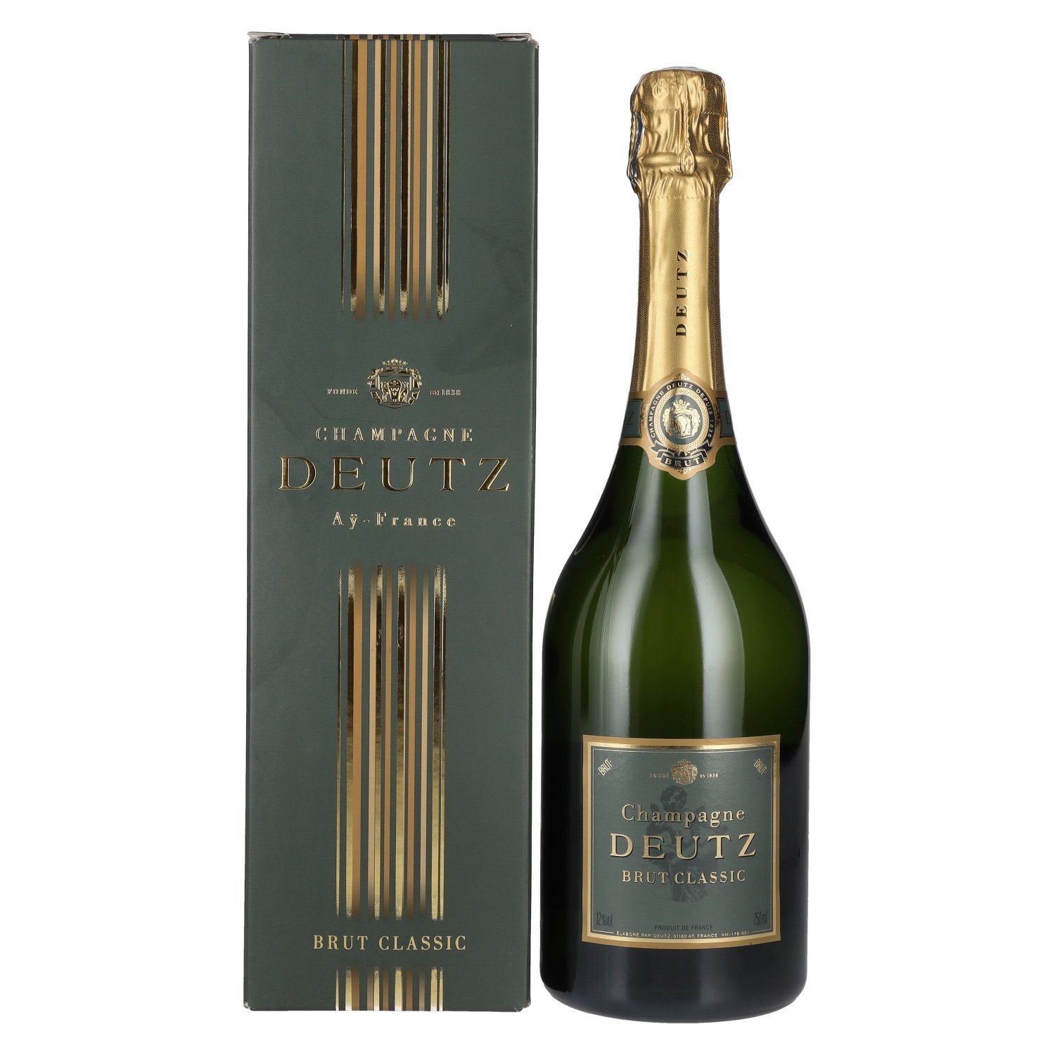 Deutz Champagne Classic Brut 12% Vol. 0,75l in Geschenkbox