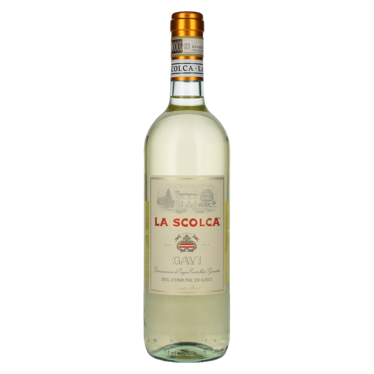 La Scolca Gavi Bianco Secco Etichetta Bianca DOCG 2023 12% Vol. 0,75l