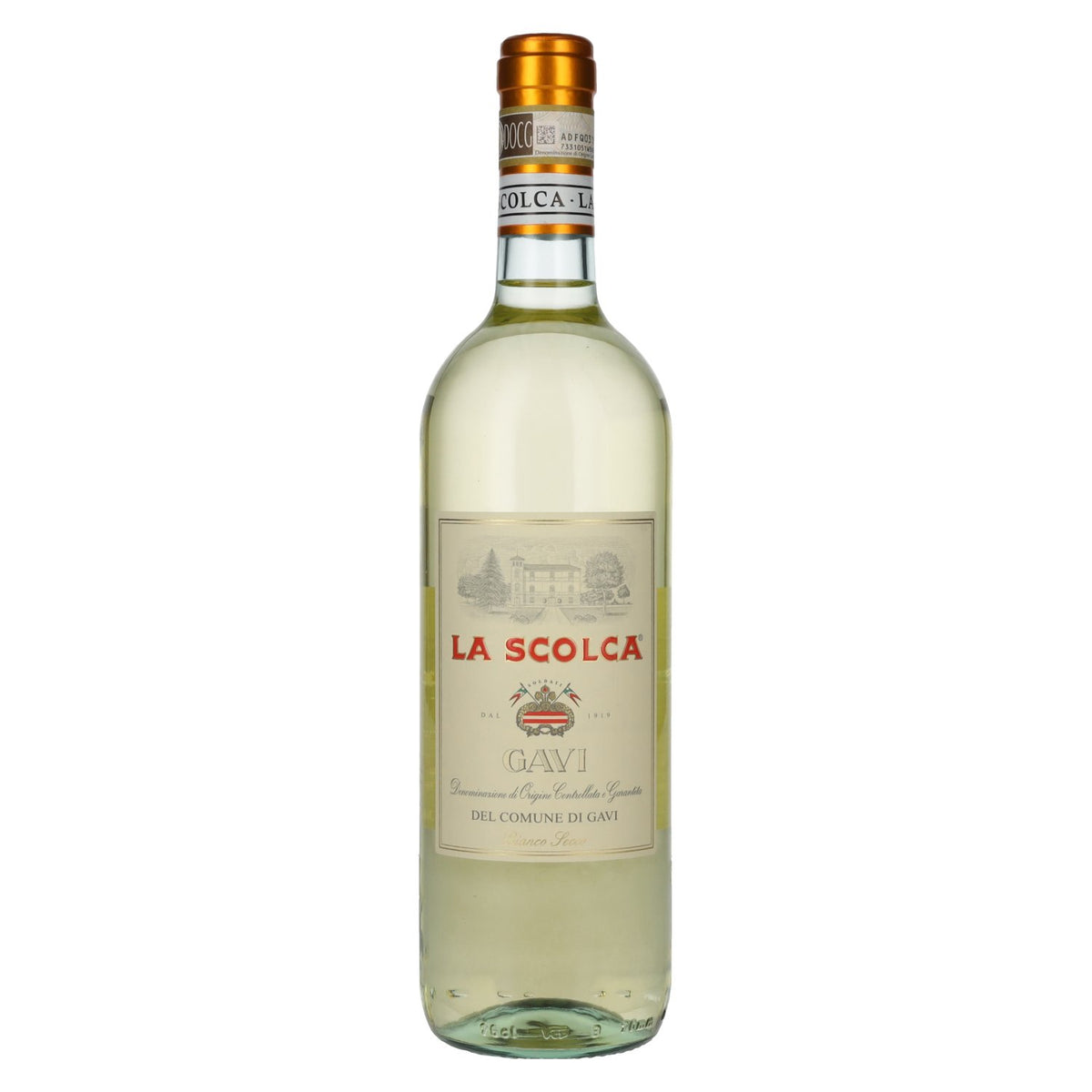 La Scolca Gavi Bianco Secco Etichetta Bianca DOCG 2023 12% Vol. 0.75l