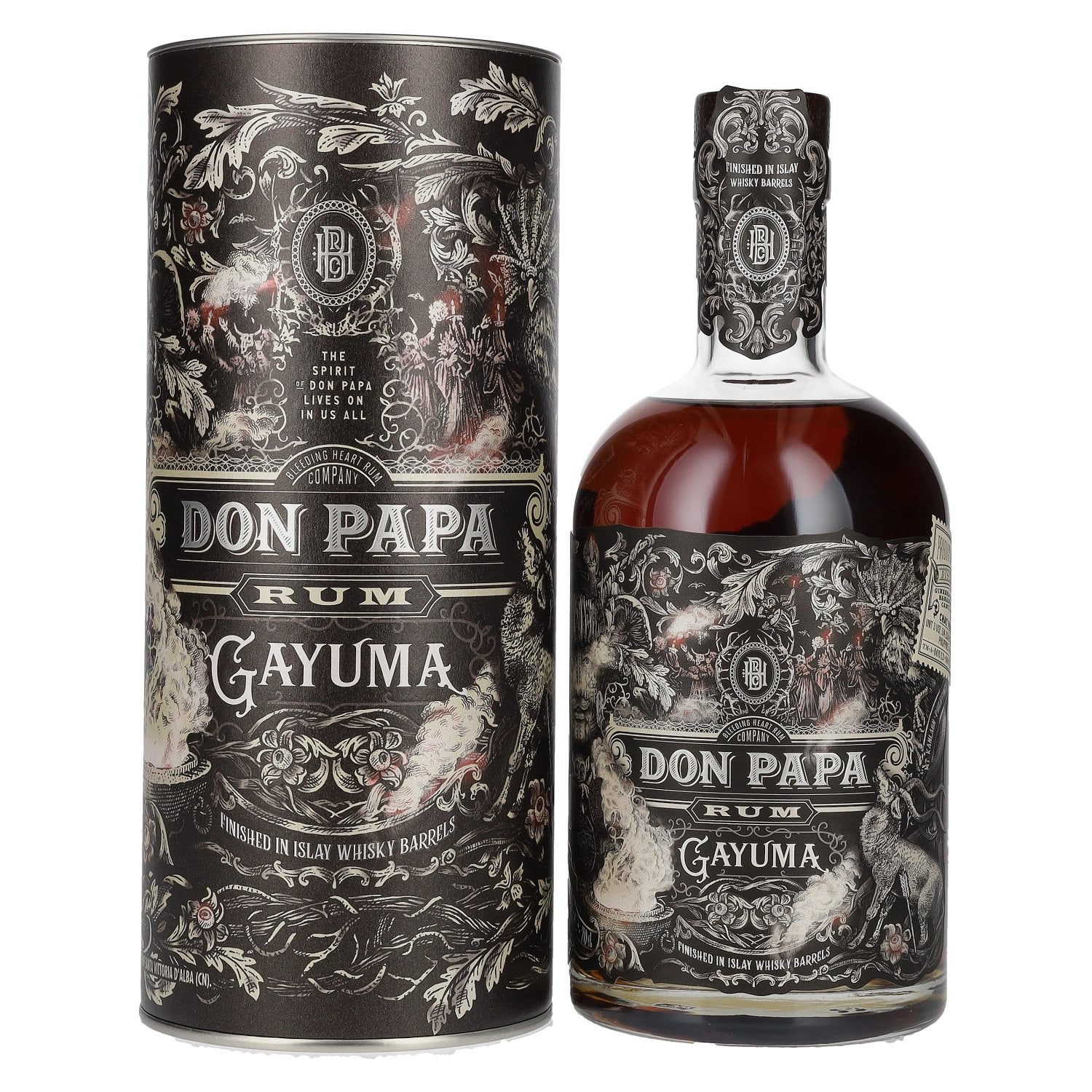 Don Papa GAYUMA Rum 40% Vol. 0.7l in Gift Box