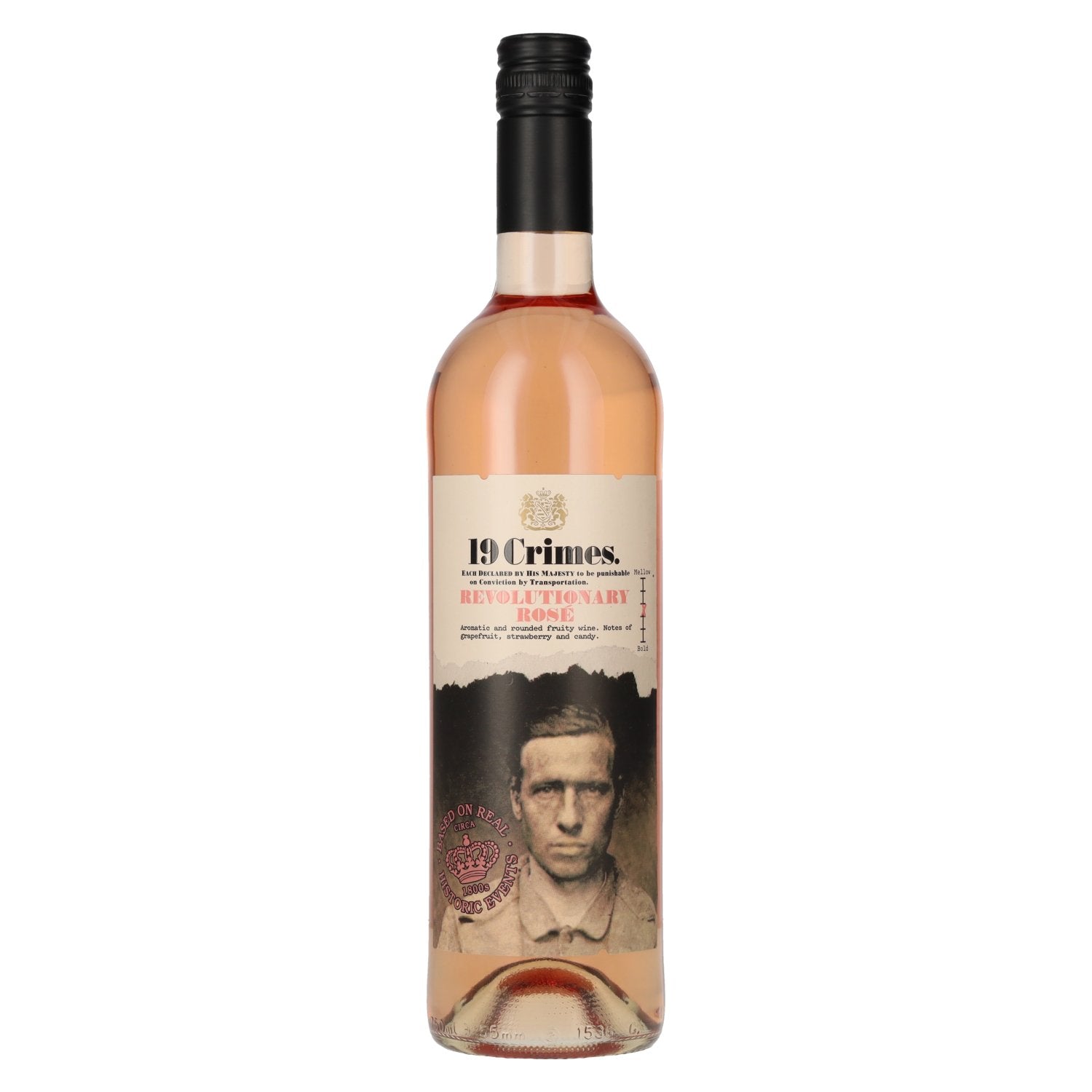 19 Crimes Revolutionary Rosé 10.5% Vol. 0.75l