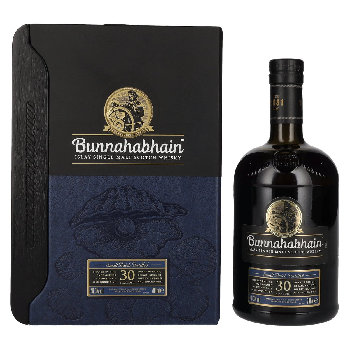 Bunnahabhain 30 Years Old Islay Single Malt Scotch Whisky 46.3% Vol. 0.7l in gift box