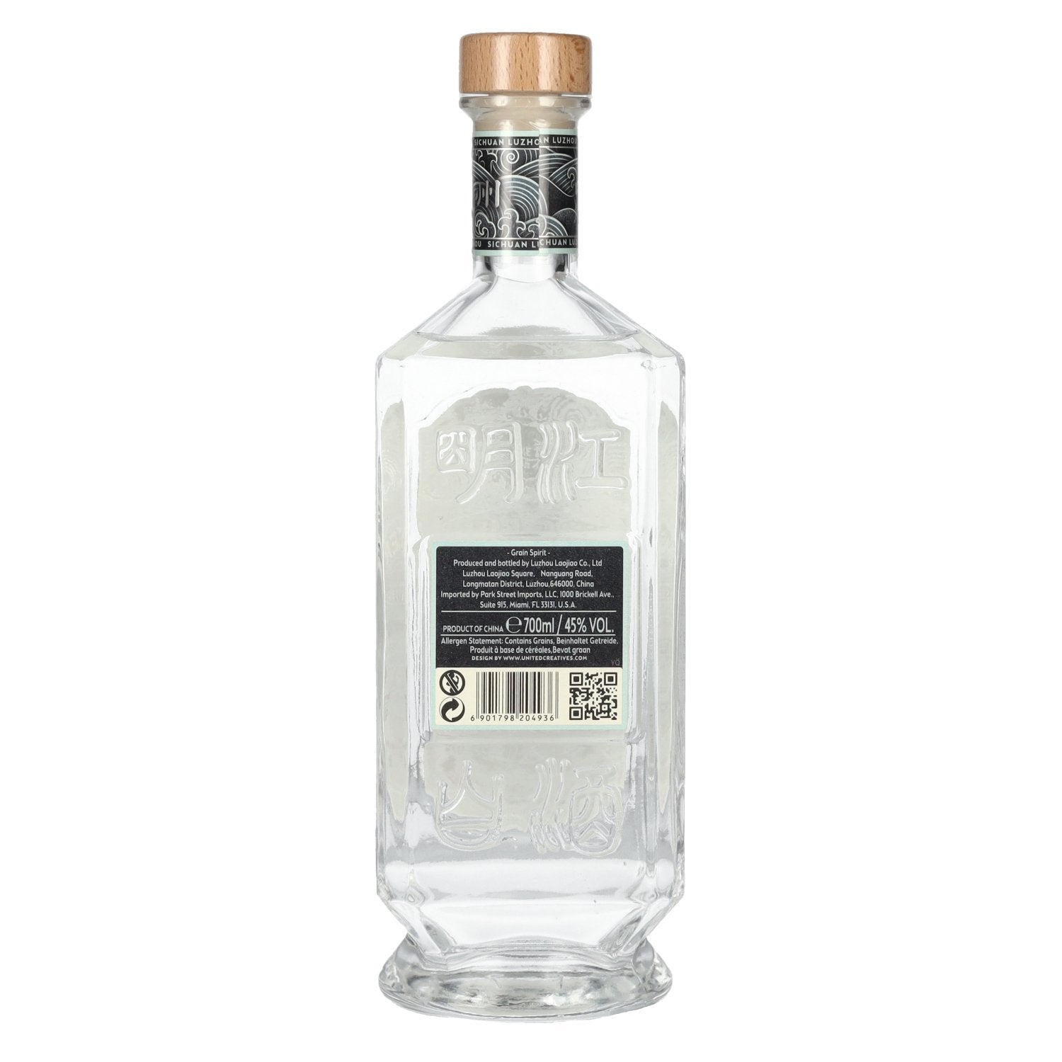 Ming River Sichuan Baijiu Grain Spirit 45% Vol. 0.7l
