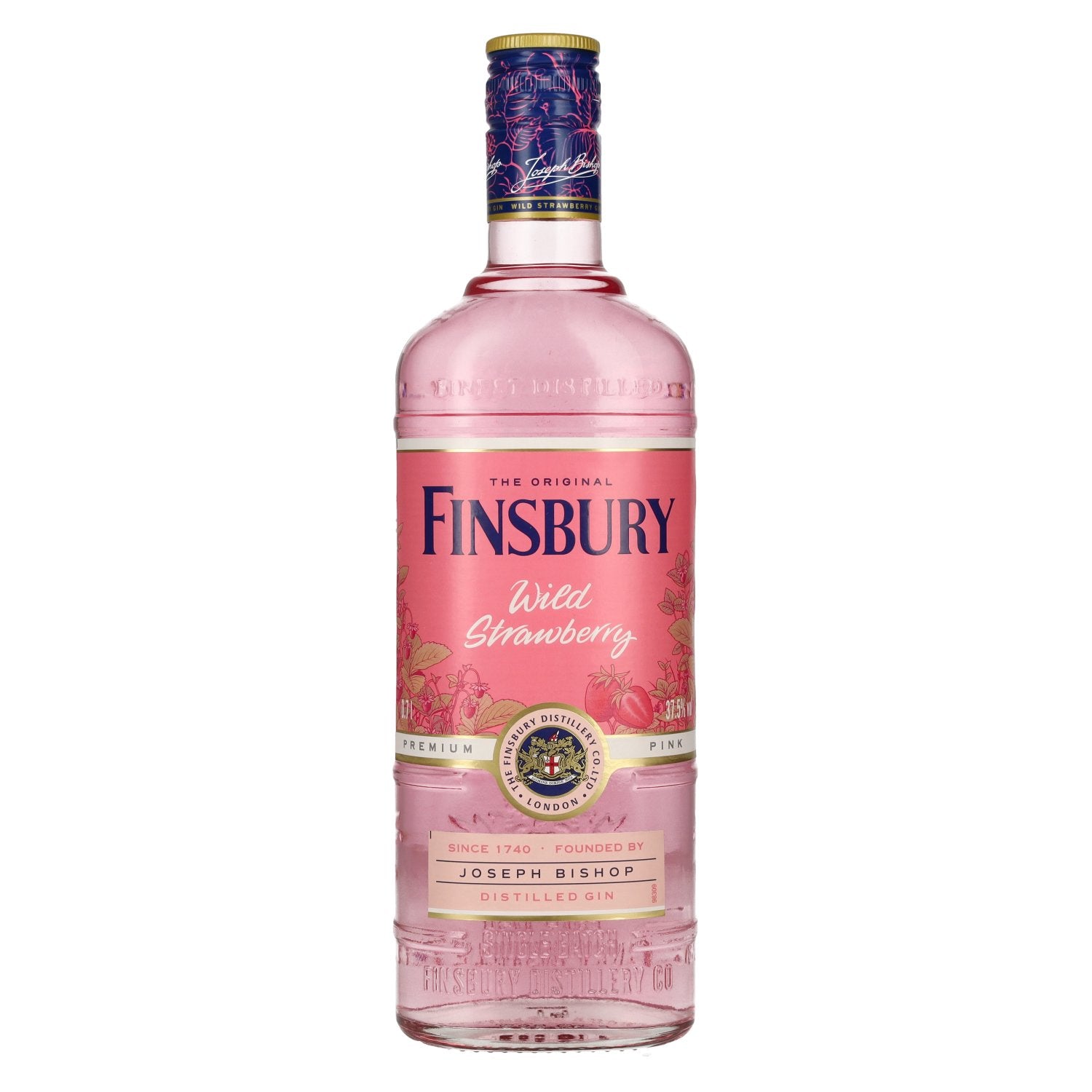 Finsbury Wild Strawberry Distilled Gin 37,5% Vol. 0,7l