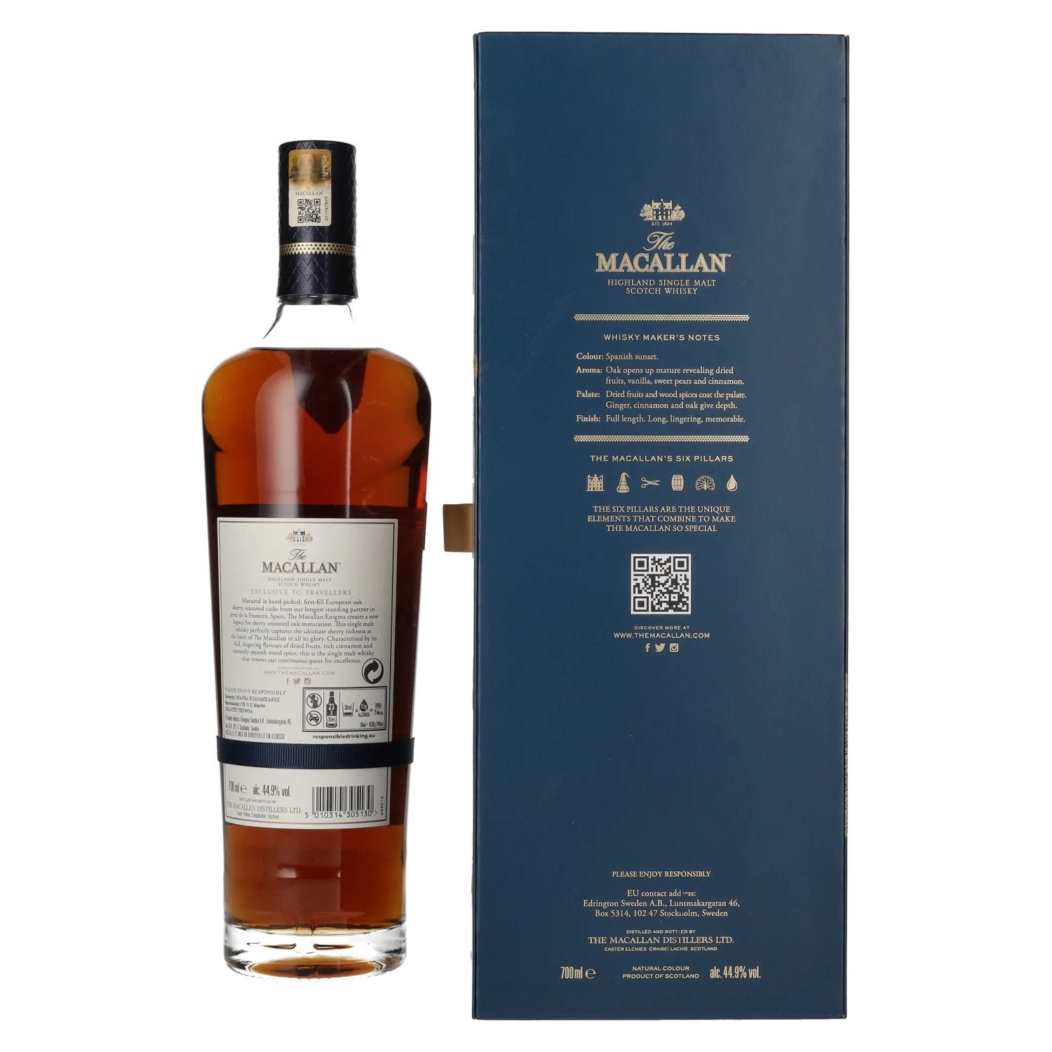 The Macallan ENIGMA Highland Single Malt 44,9% Vol. 0,7l in Geschenkbox