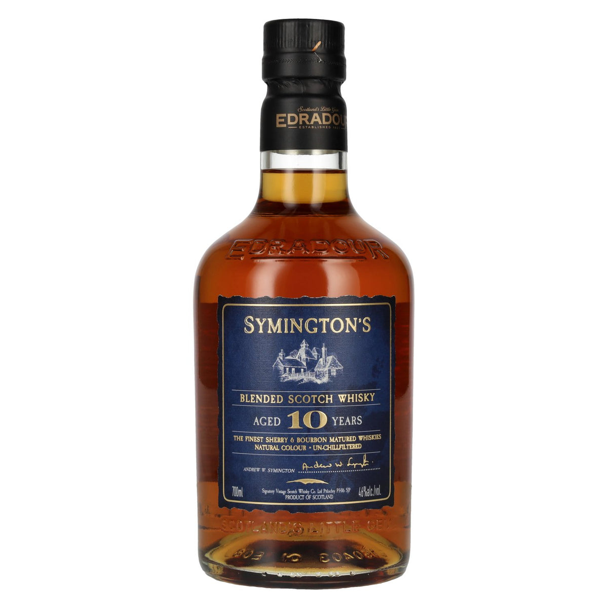 Signatory Vintage SYMINGTON'S 10 Years Old Blended Scotch Whisky 46% Vol. 0.7l