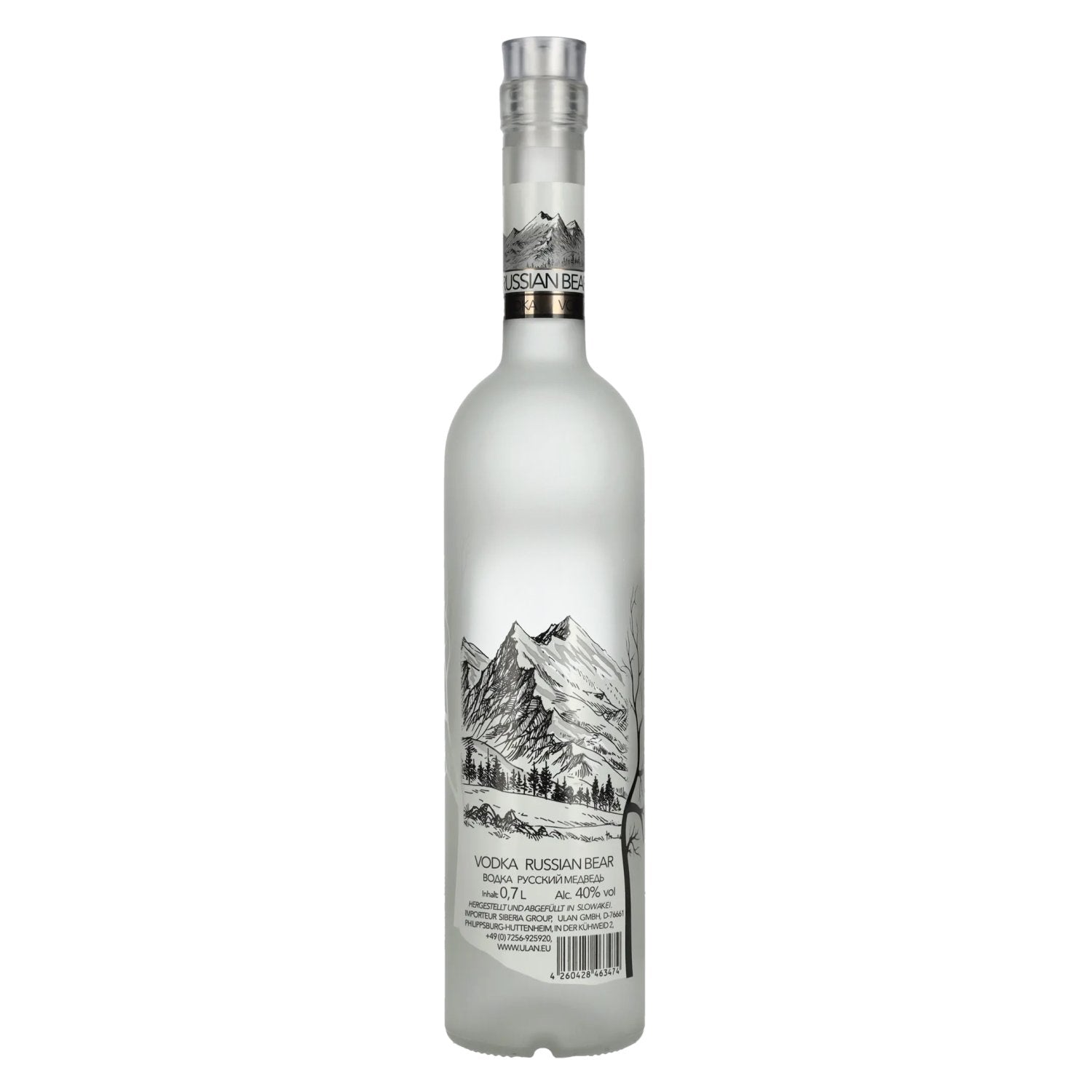 Russian Bear Vodka 40% Vol. 0,7l