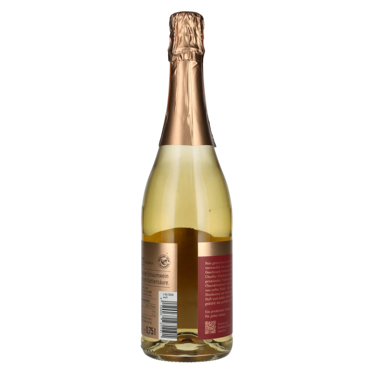 Trummer Uhudler sparkling white 11% ABV 0.75l