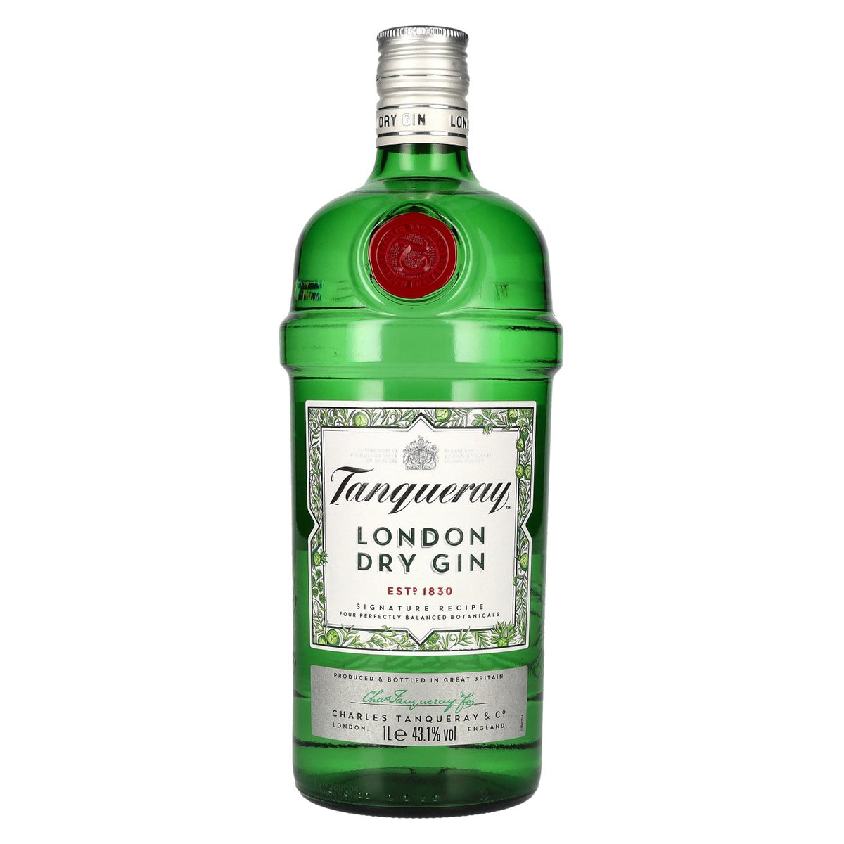 Tanqueray LONDON DRY GIN Imported 43.1% vol. 1 litre