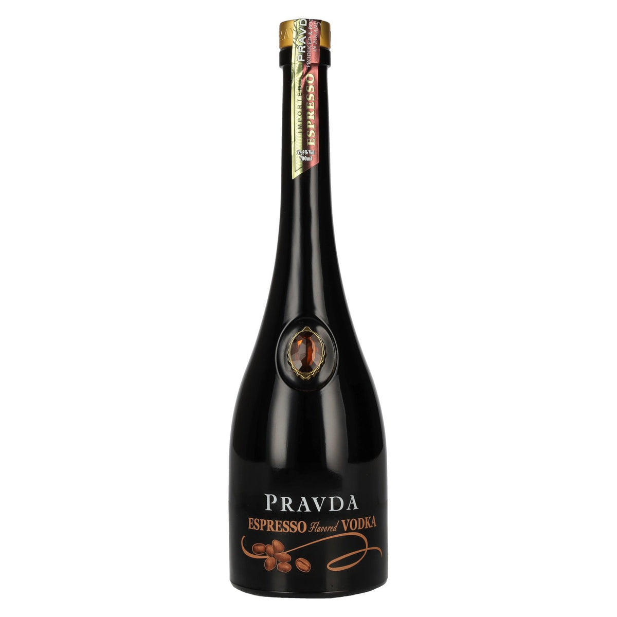 Pravda ESPRESSO Flavored Vodka 37,5% Vol. 0,7l