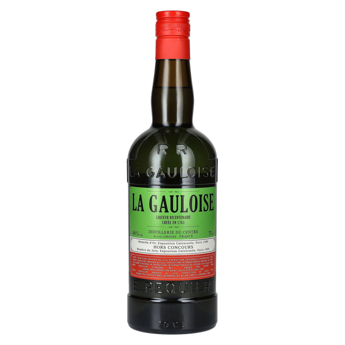La Gauloise Liqueur Bicentenaire Verte 48% vol. 0.7 l