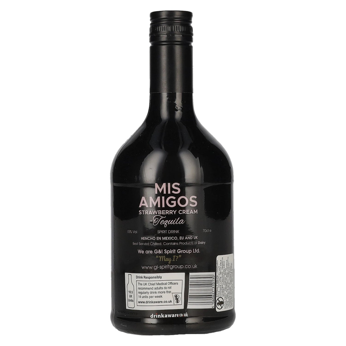 Mis Amigos Strawberry Cream Tequila Limited Edition 15% ABV 0.7l