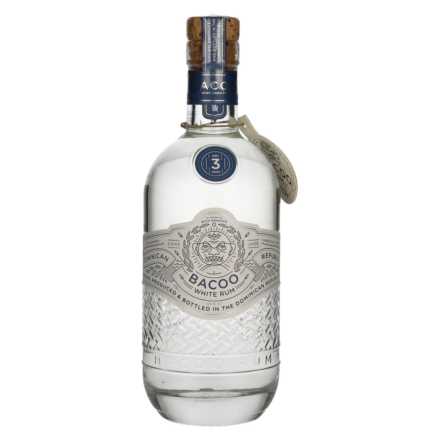 Bacoo 3 Years Old White Rum 43% Vol. 0.7l