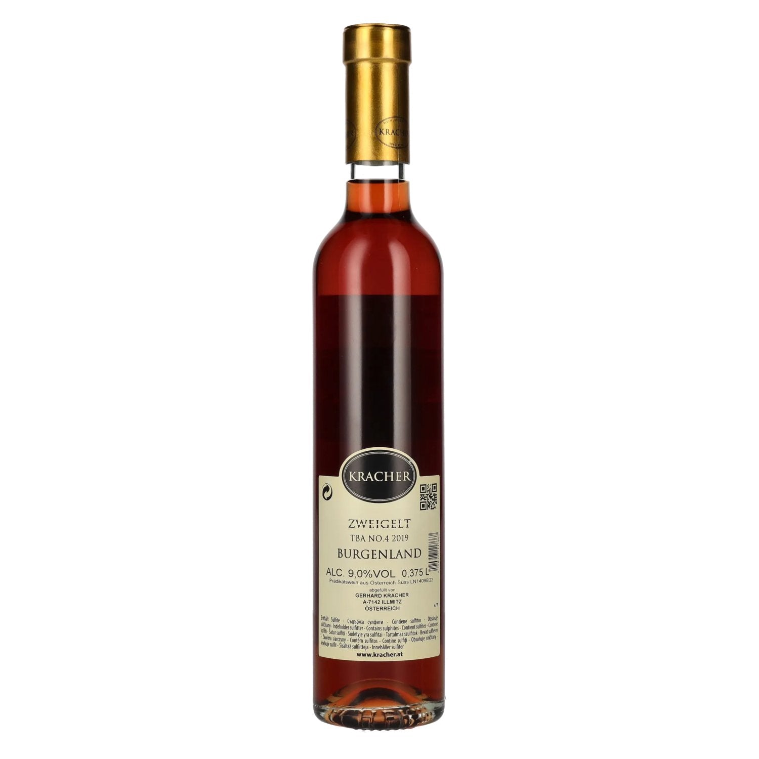 Kracher Trockenbeerenauslese Zweigelt Nouvelle Vague 2019 9% Vol. 0,375l