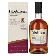 The GlenAllachie 10 Years Old RUBY PORT WOOD FINISH 48% Vol. 0.7l in Gift Box