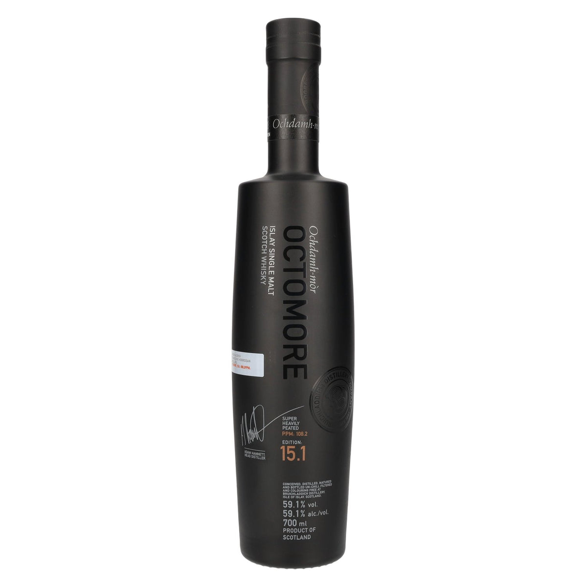 Octomore EDITION: 15.1 Super Heavily Peated Islay Single Malt Limited Release 2024 59.1% ABV 0.7l