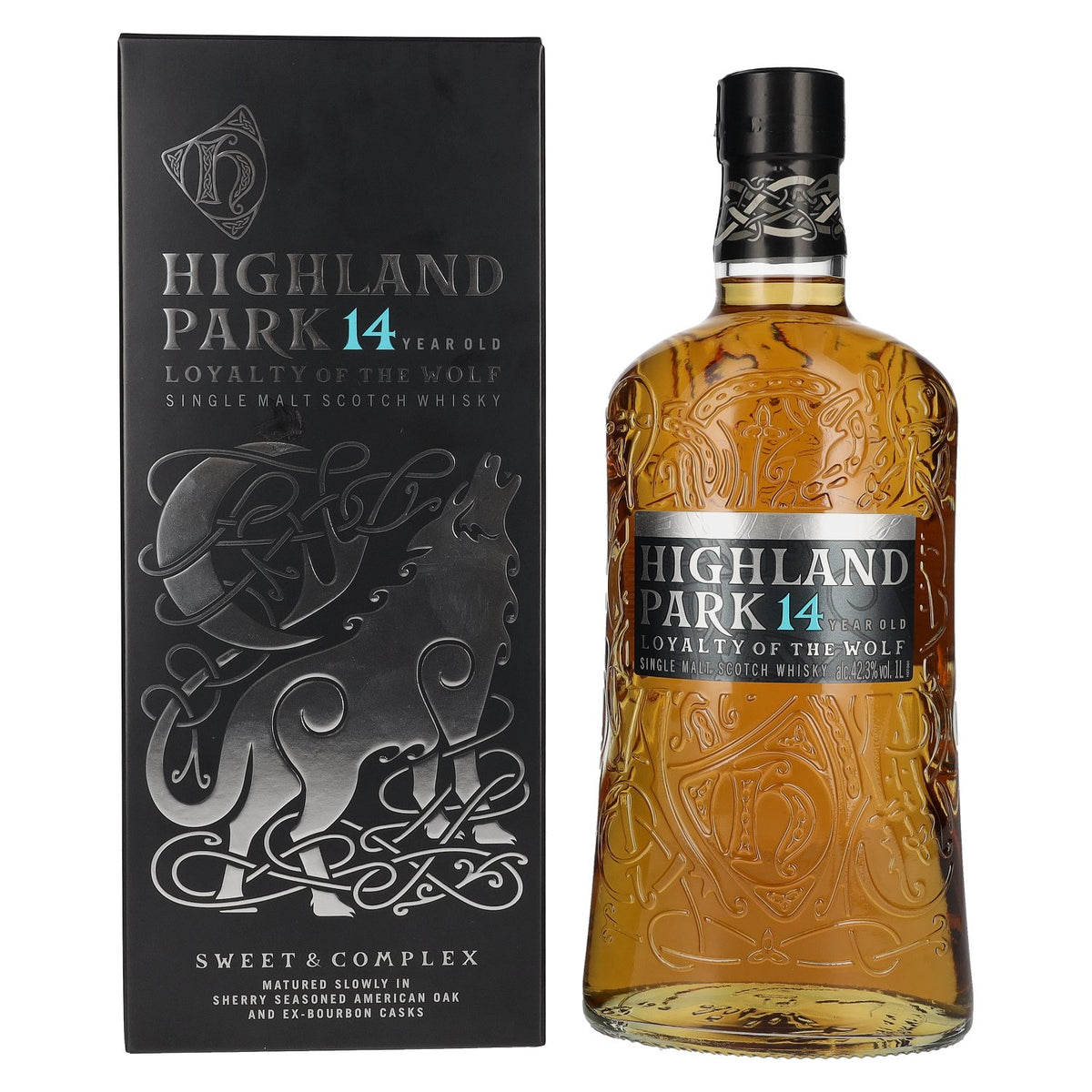 Highland Park 14 Years Old LOYALTY OF THE WOLF 42.3% Vol. 1L in gift box