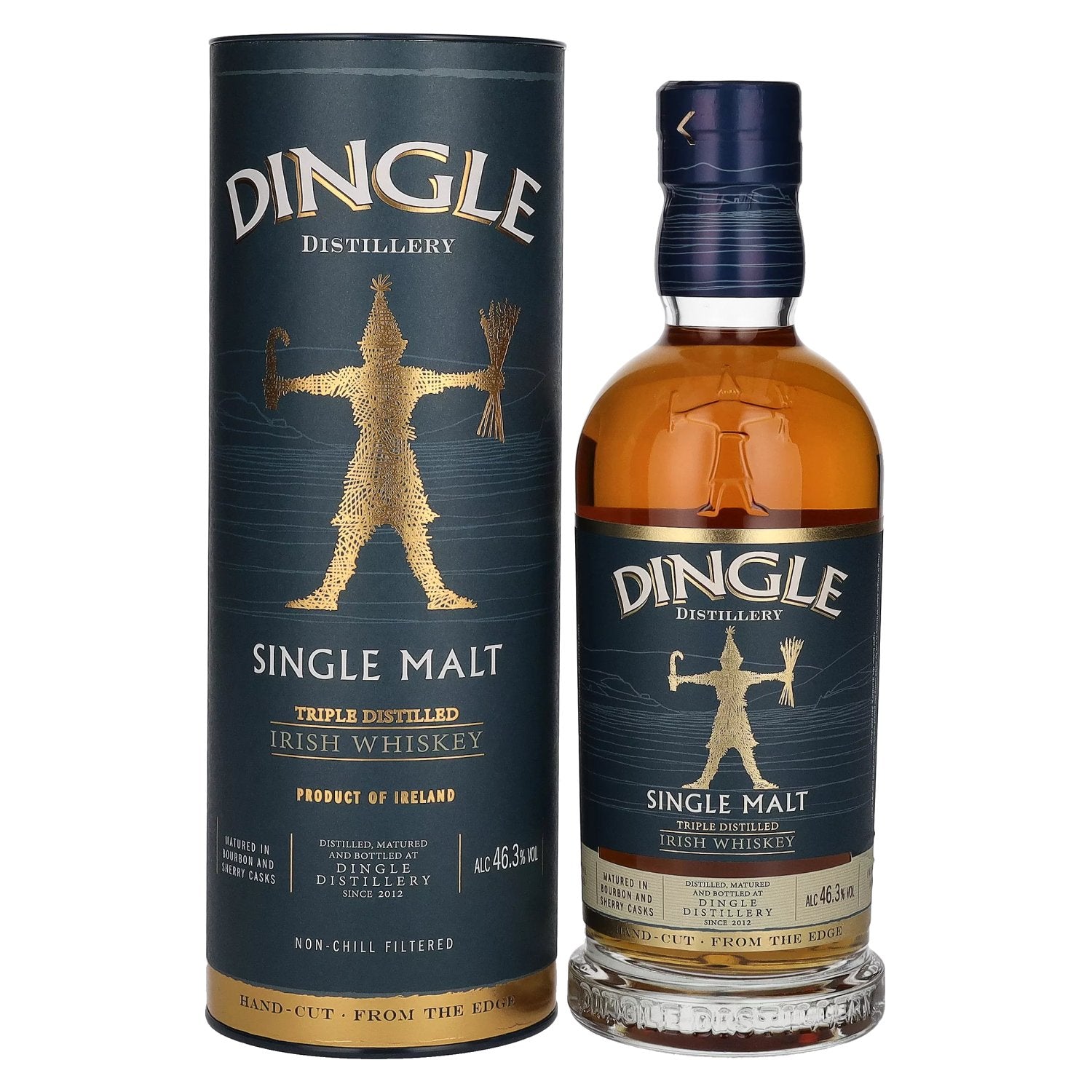 Dingle Single Malt Irish Whiskey Triple Distilled 46.3% Vol. 0.7l in gift box