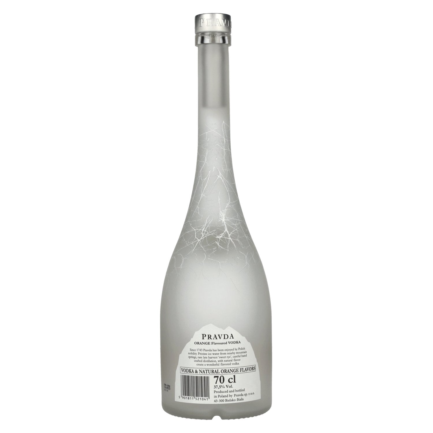 Pravda ORANGE Flavored Vodka 37,5% Vol. 0,7l
