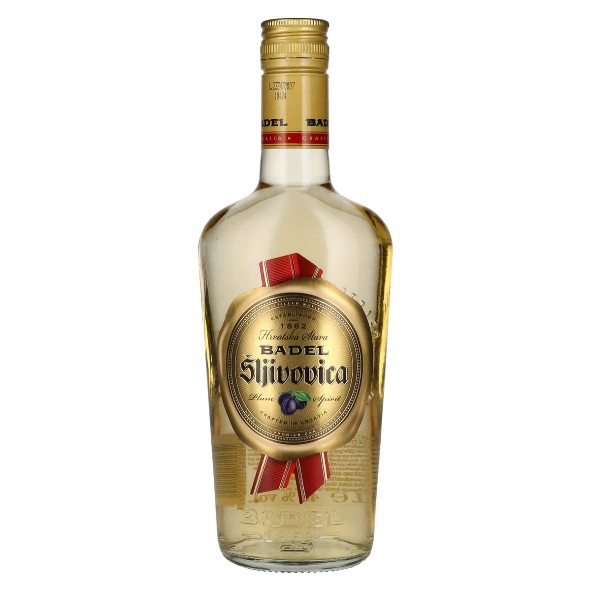Badel Sljivovica Aged Plum Brandy 40% vol. 0.5 l