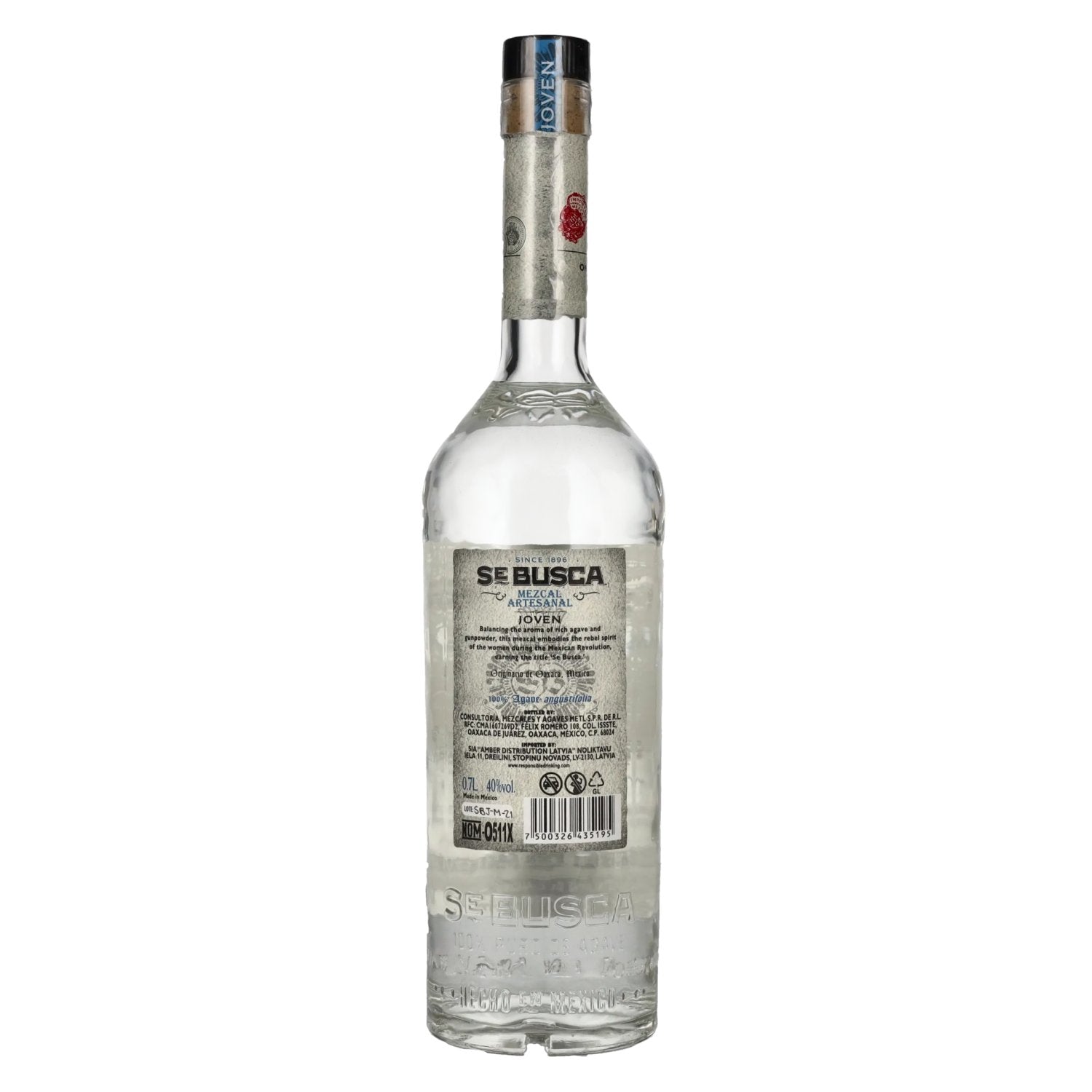Wanted: Mezcal Artesanal JOVEN 40% Vol. 0.7l