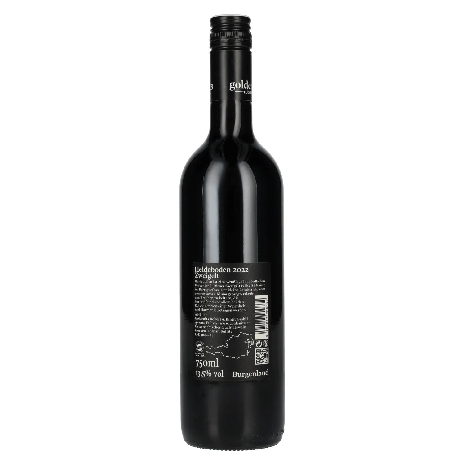 Goldenits Robert Heideboden Zweigelt 2022 13.5% Vol. 0.75L