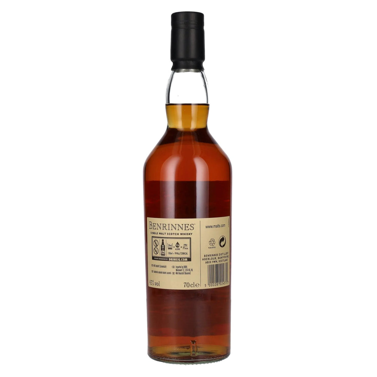 Benrinnes 15 Years Old FLORA &amp; FAUNA Speyside Single Malt 2021 43% ABV 0.7l