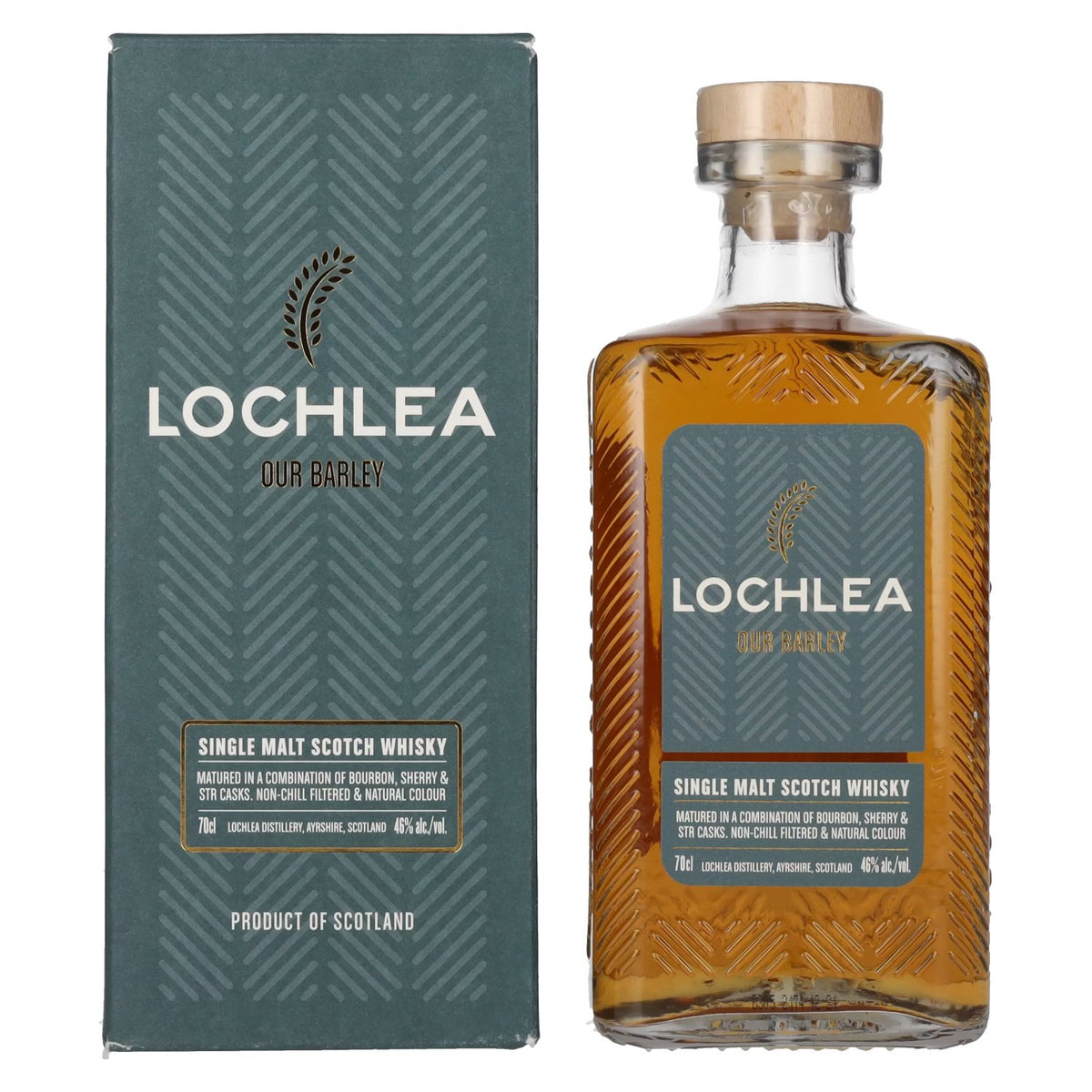 Lochlea OUR BARLEY Single Malt Scotch Whisky 46% Vol. 0.7l in Gift Box